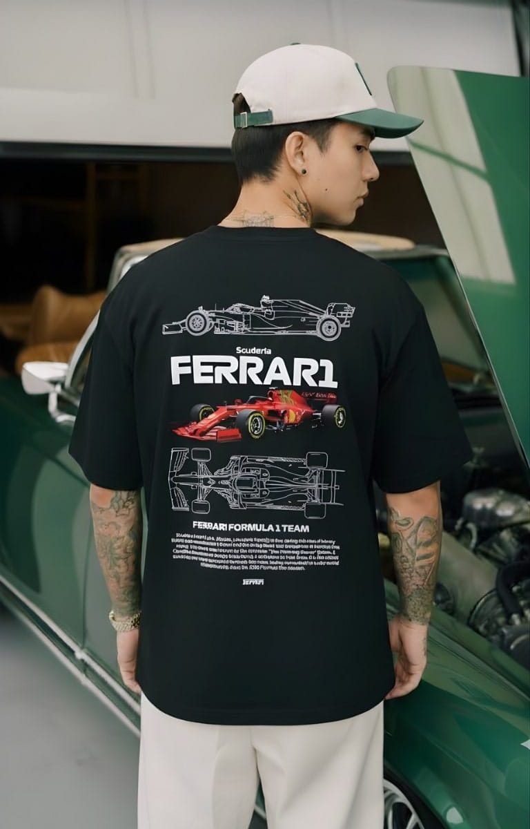 Alternative view of THOUSAND7 - Ferrari Formula 1 Tee