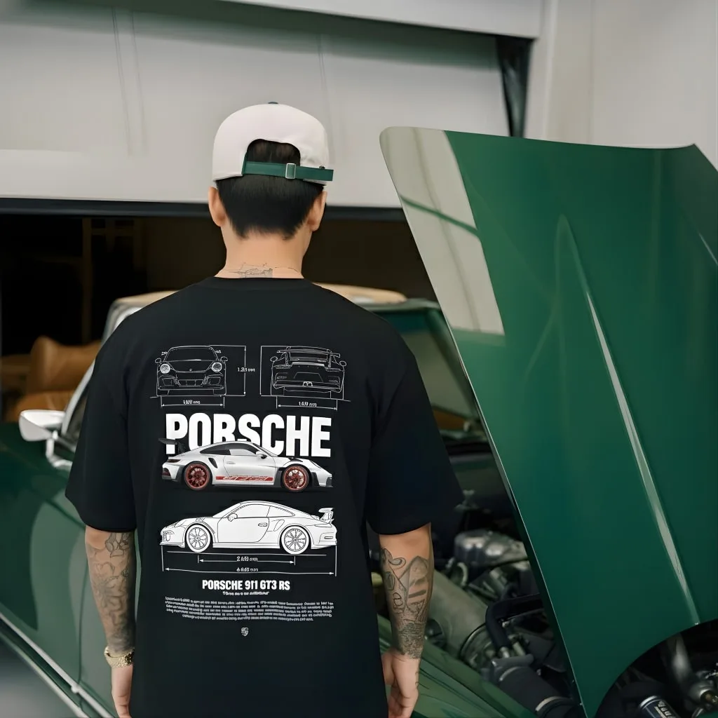 Alternative view of THOUSAND7 - Porsche 911 Tee
