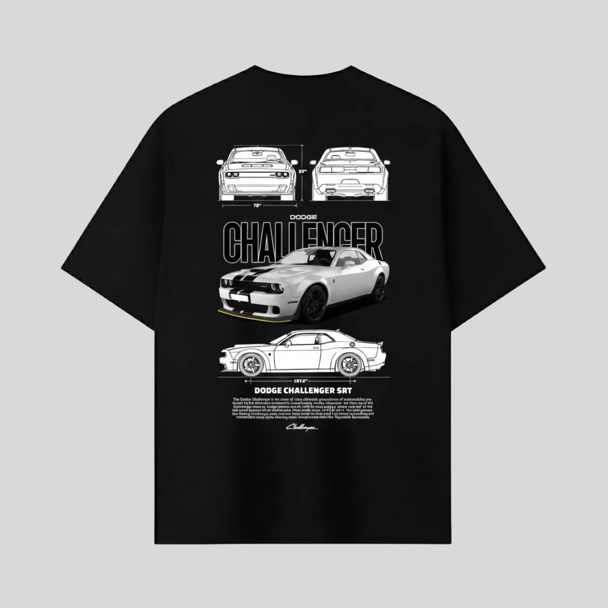 THOUSAND7 - Dodge Challenger Tee