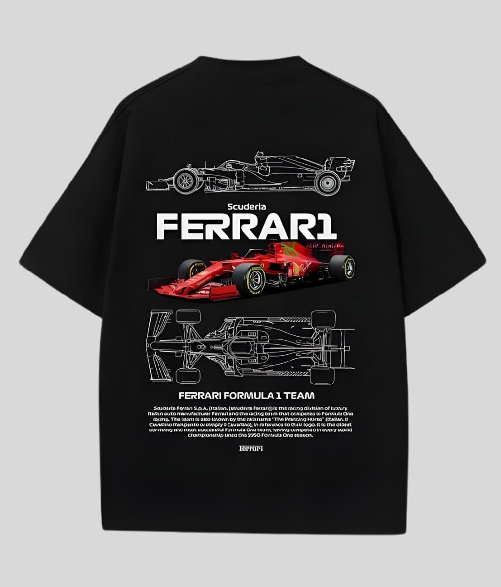 áo-ferrari-graphic-tee