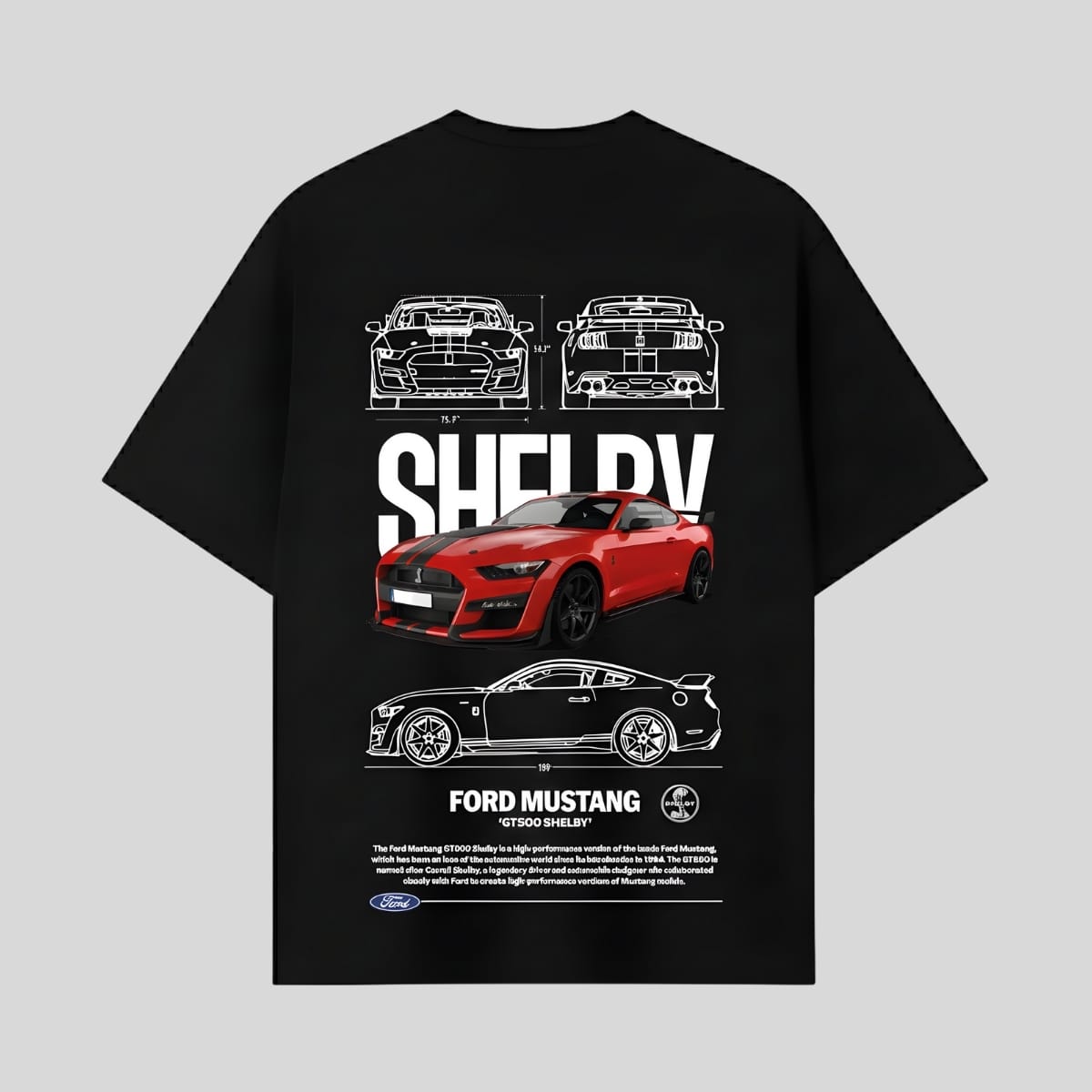 THOUSAND7 - Ford Mustang Shelby GT500 Tee