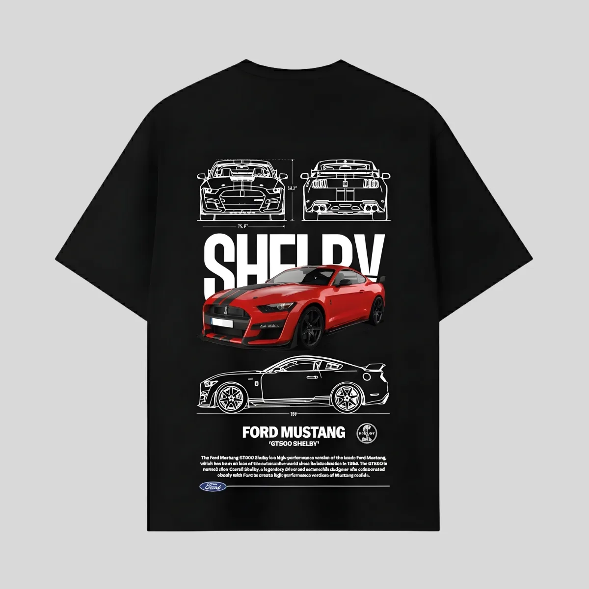 THOUSAND7 - Ford Mustang Shelby GT500 Tee